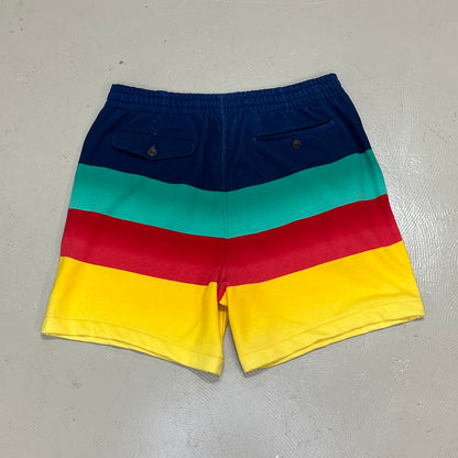 Ralph Lauren Rainbow Polo Spellout Shorts New