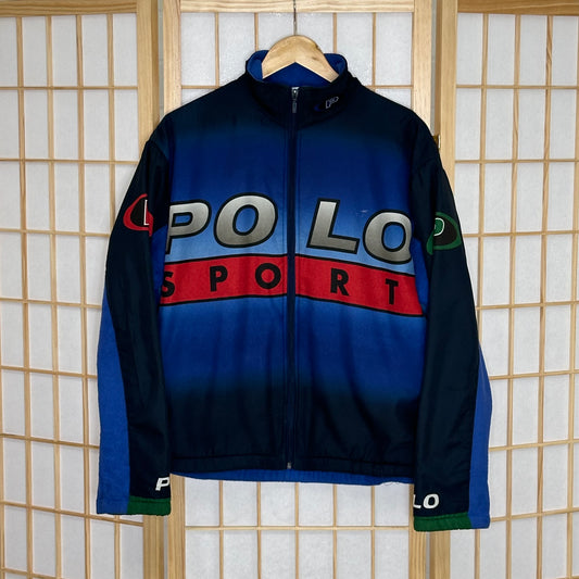 Ralph Lauren 1992 Polo Sport Cycling Pepsi Fleece (Medium)