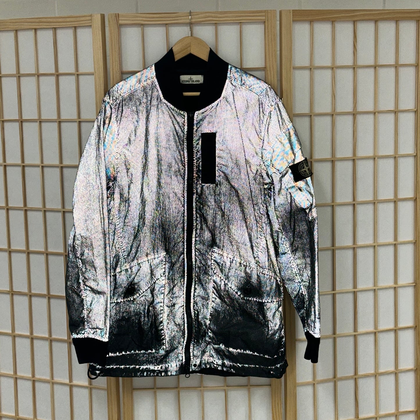 Stone Island Pixel Reflective Jacket (XL)