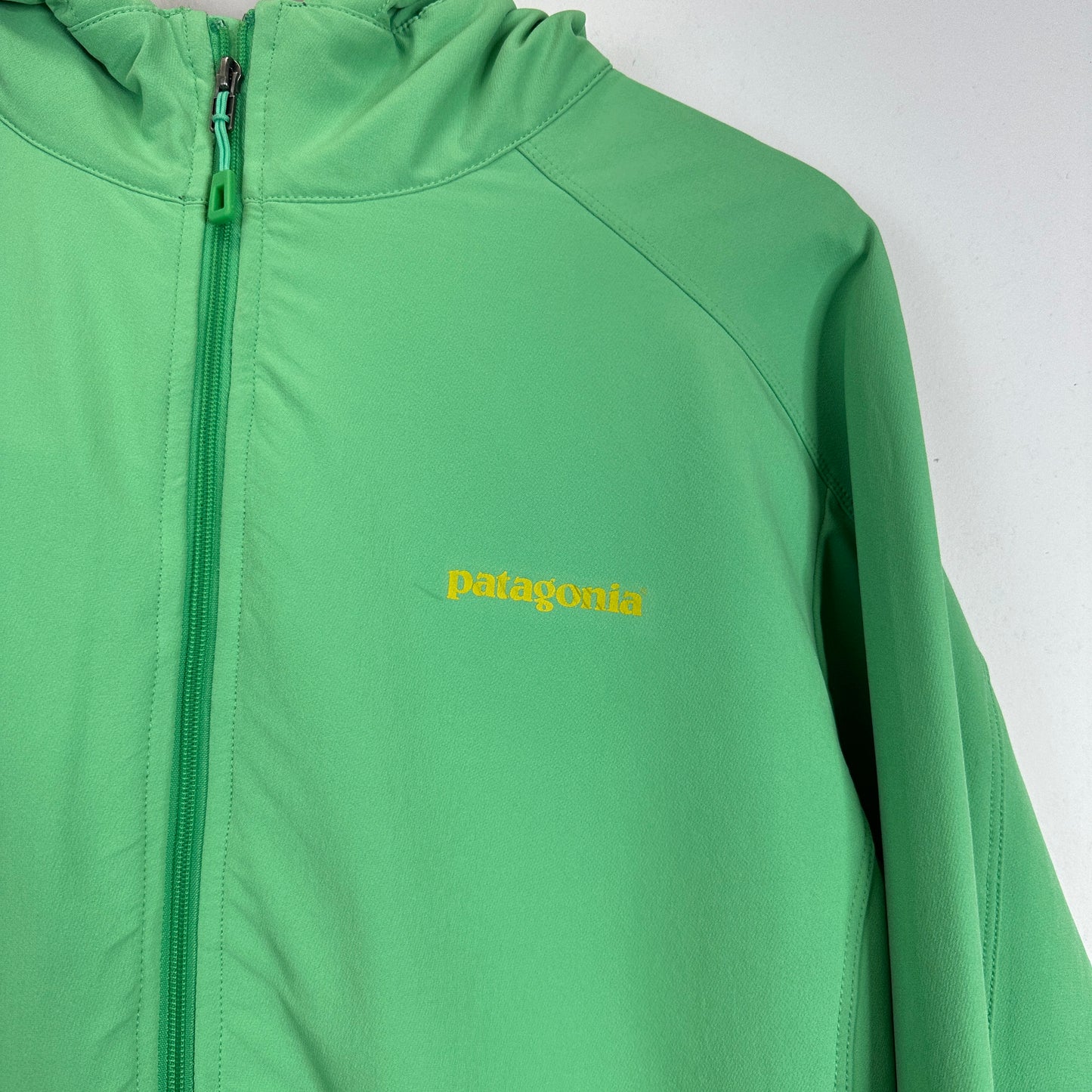 Patagonia Light Green Soft Shell (Women's XL)