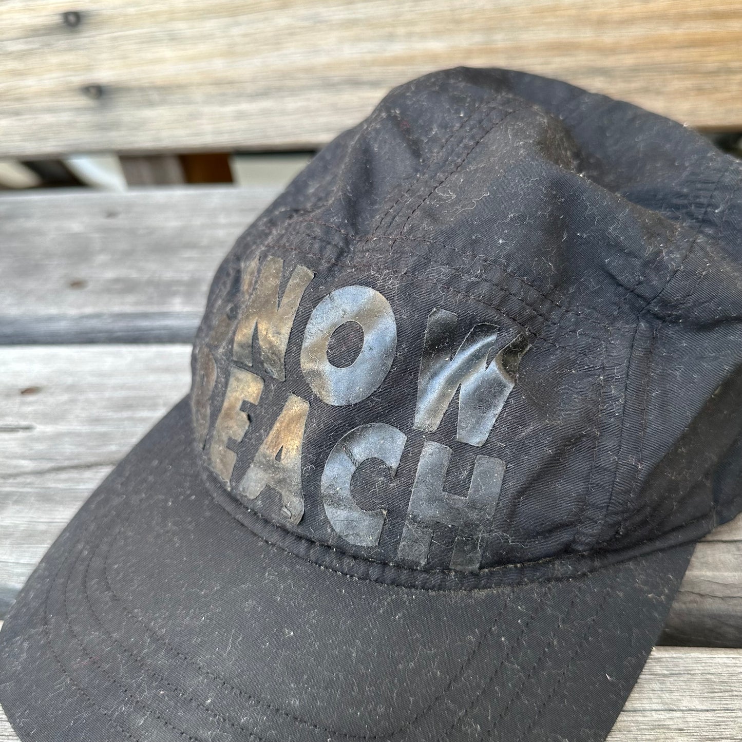 Snow Beach Camp Cap Black