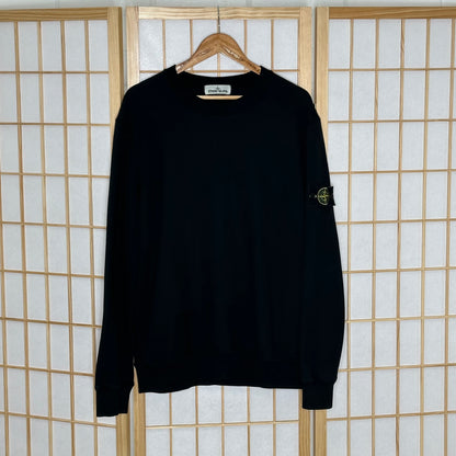 Stone Island Black Crewneck (XL)