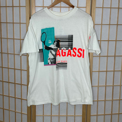 Nike 90's Agassi "Ace Of Hearts" Tee (L)