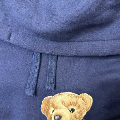 Polo Bear Navy Hoodie New (XXL)