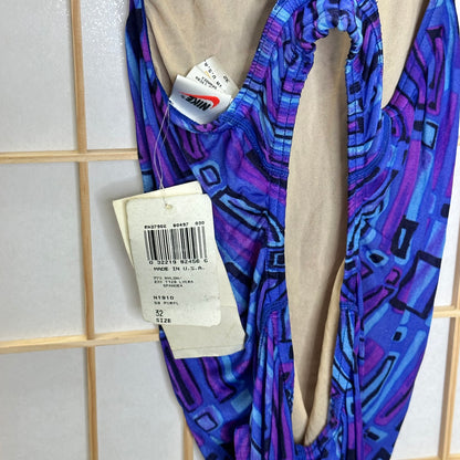 Nike Vintage Swimsuit Purple New (Women's 32)