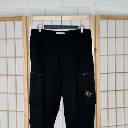 Stone Island Black Track Pants (M)