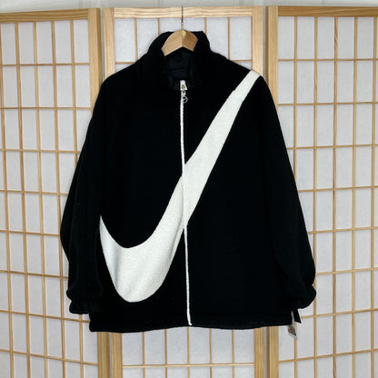 Nike Reversible Sherpa Fleece Black (Women's M)