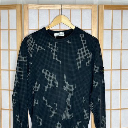 Stone Island Digo Camo Crewneck (M)