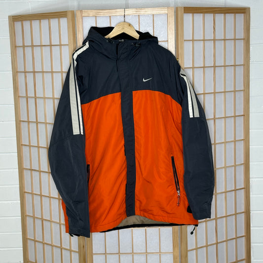 Nike Vintage Orange / Grey Down Jacket (XXL)