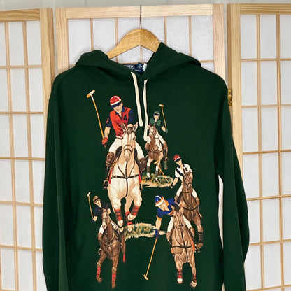 Ralph Lauren 5 Horseman Green Hoodie