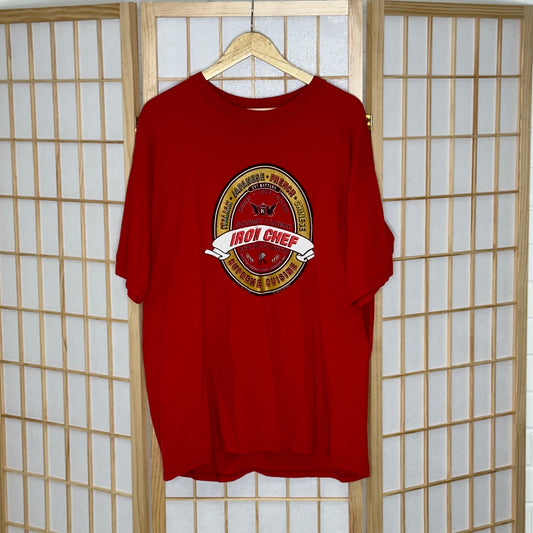 Vintage Iron Chef Red Tee (XL)