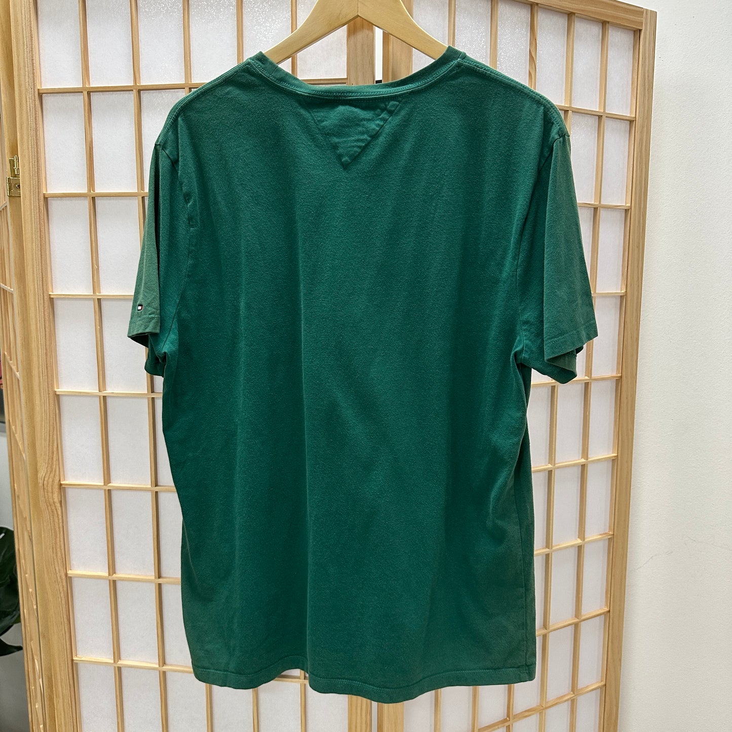 Green Tommy Hilfiger Spellout Tee (L)