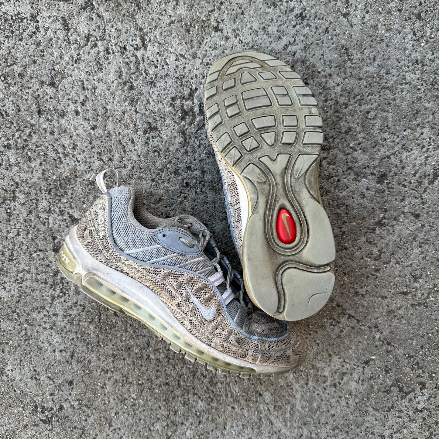 Supreme x Nike Air Max 98 "Snakeskin" (US9)