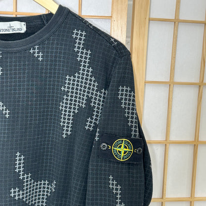 Stone Island Digo Camo Crewneck (M)