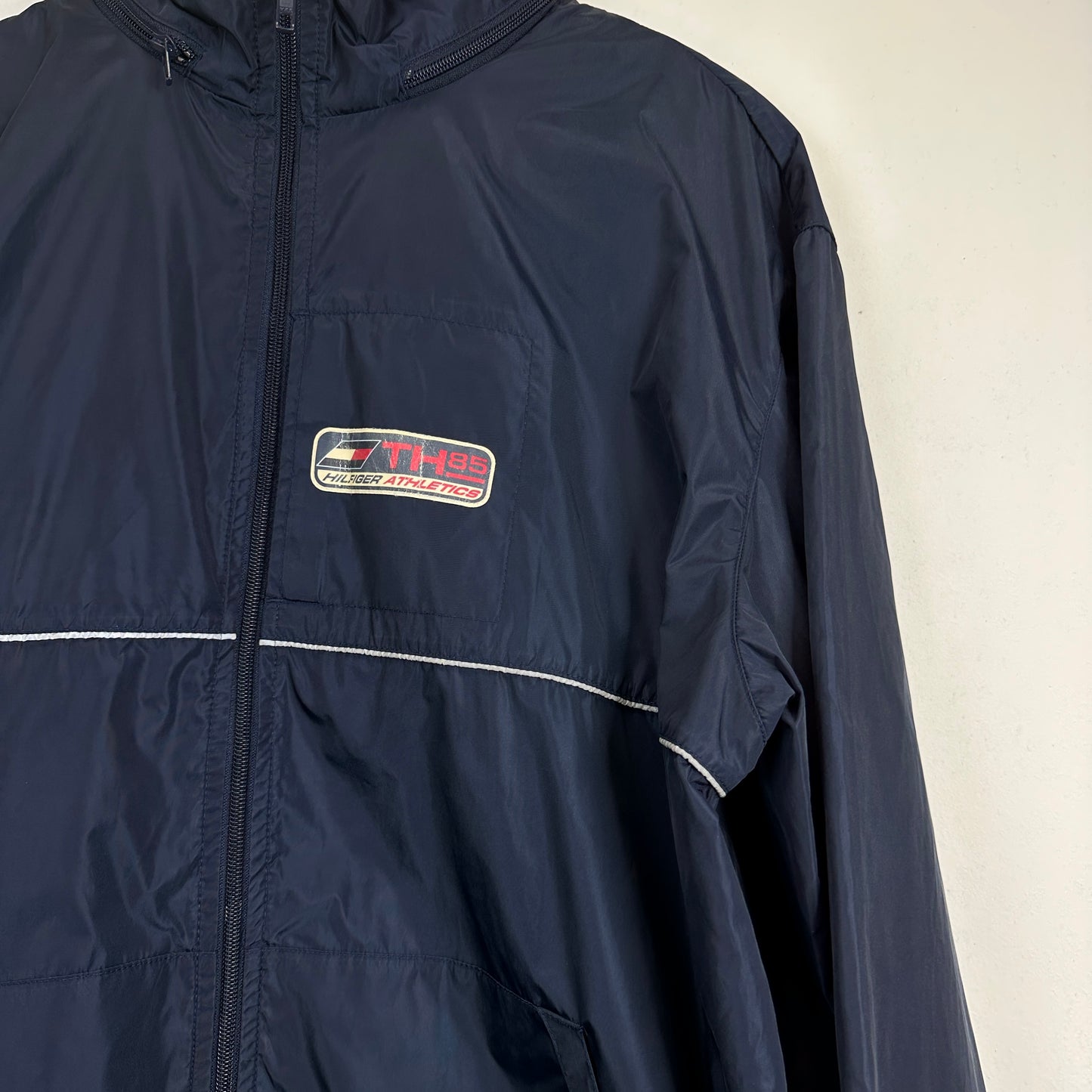 Tommy Hilfiger Athletics Navy Spray Jacket (XL)