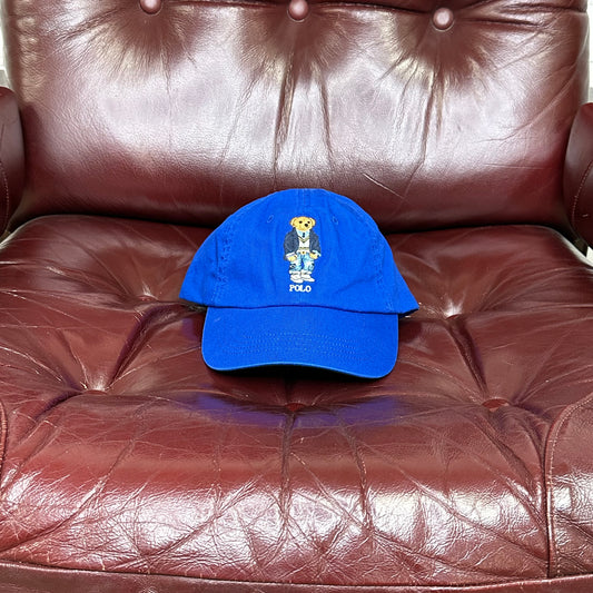 Ralph Lauren Polo Bear Blue Uni Bear Cap (OSFA)