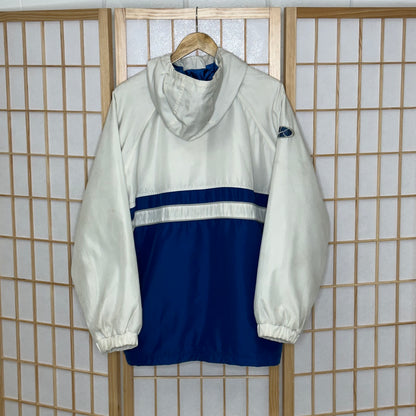 Nike Blue & White Basketball Jacket (Youth M)