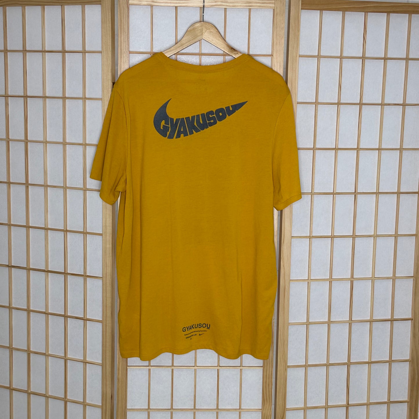 Nike Gyakusou Yellow Reflective Tee (XL)