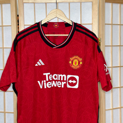 Adidas Manchester United 2024 Home Football Jersey (XL)