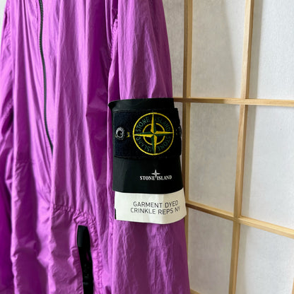 Stone Island NY Crinkle Reps Jacket Purple New (XXL)