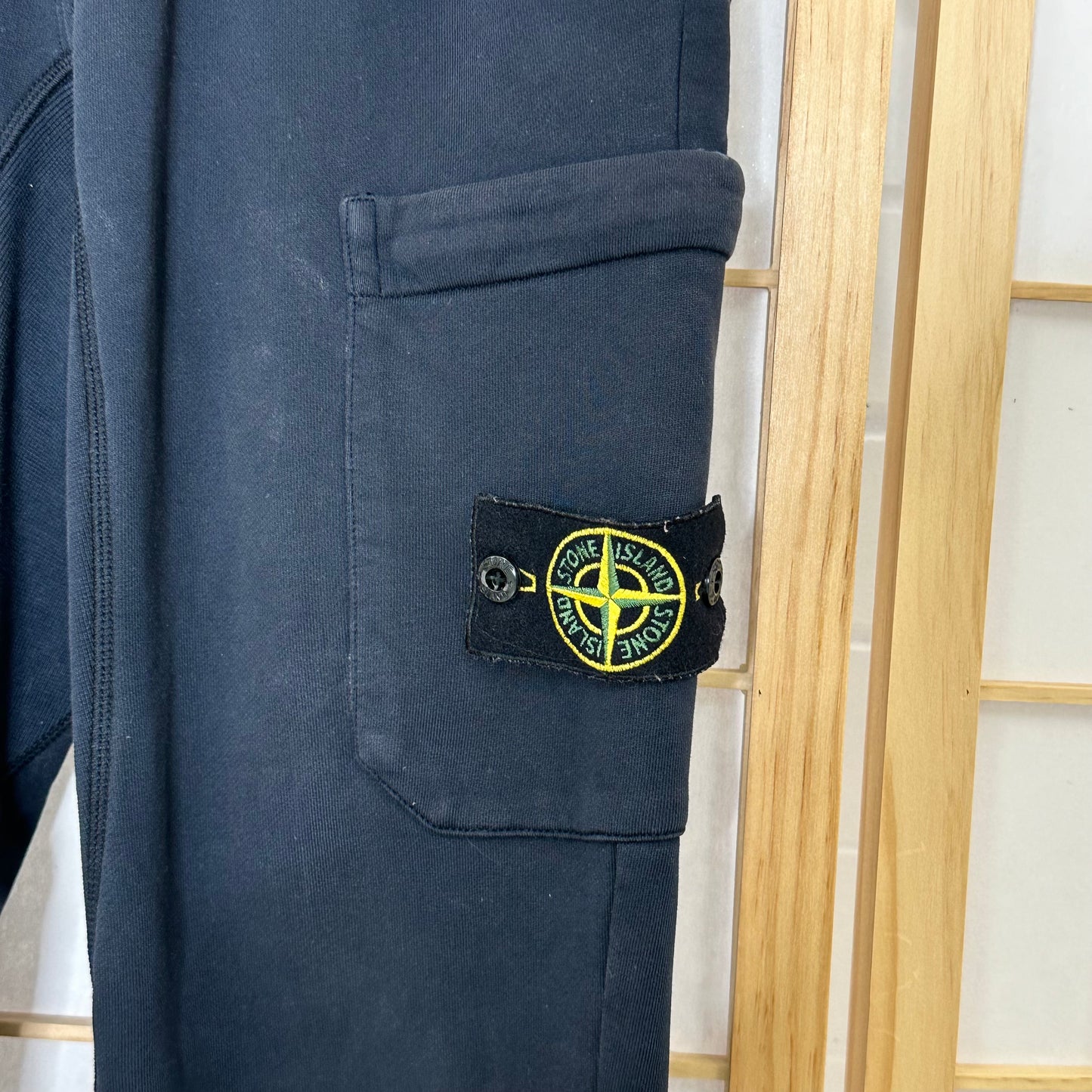 Stone Island Navy Trackpants (S)