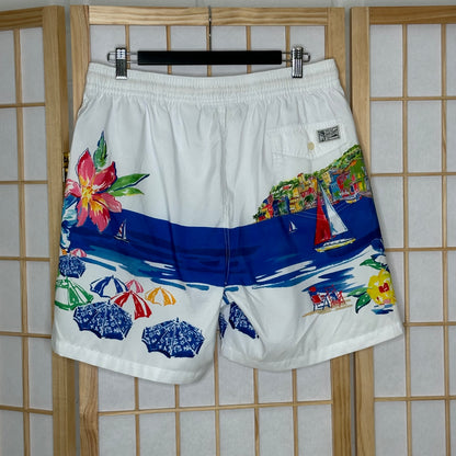 Ralph Lauren Sail Yacht Island Swim Trunks New (L)