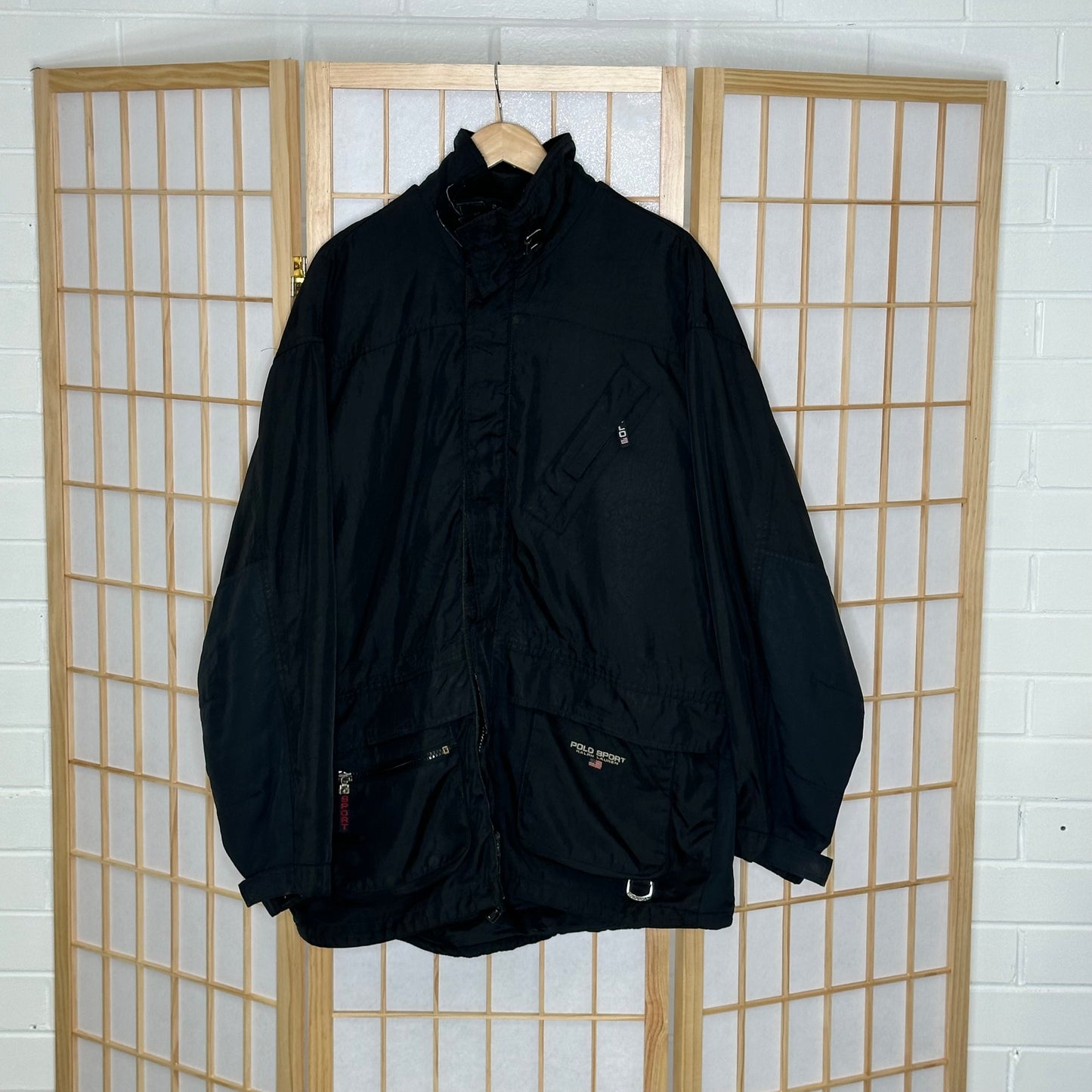 Polo Sport Nylon Technical Jacket Black (L)