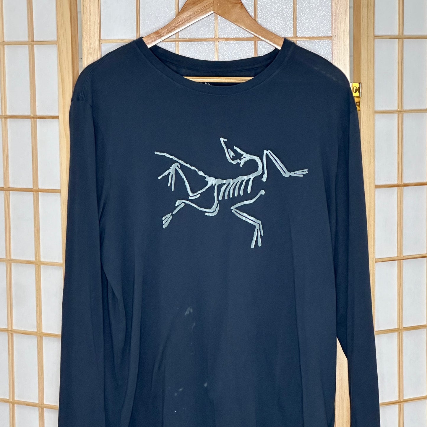 Arc'Teryx Navy Logo Longsleeve (L)