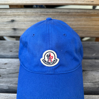 Moncler Blue Berretto Baseball Cap