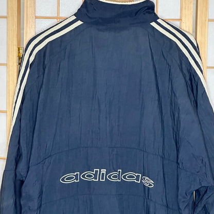 Vintage Navy Adidas Spray Jacket (M)