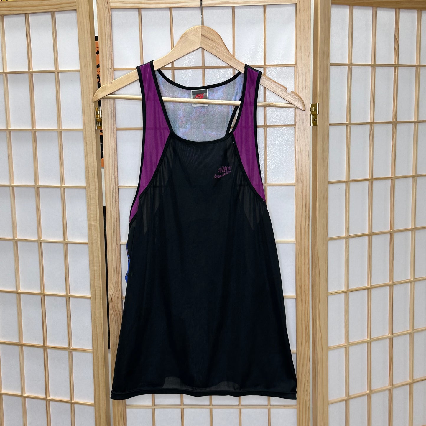 Nike Vintage Swim Tank Black (M)