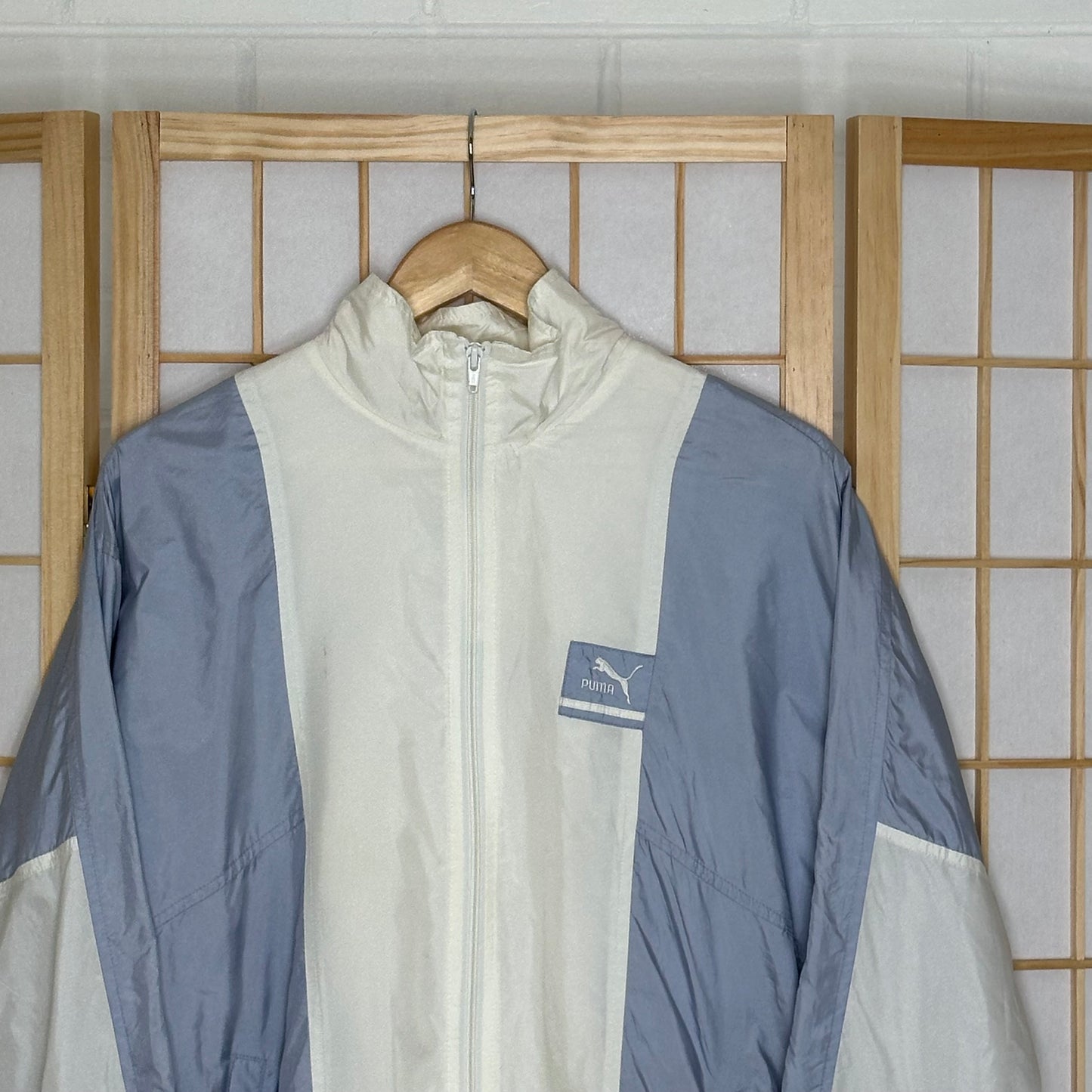 Vintage Puma White/Lavender Jacket (S)