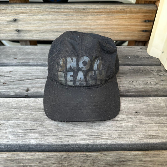 Snow Beach Camp Cap Black