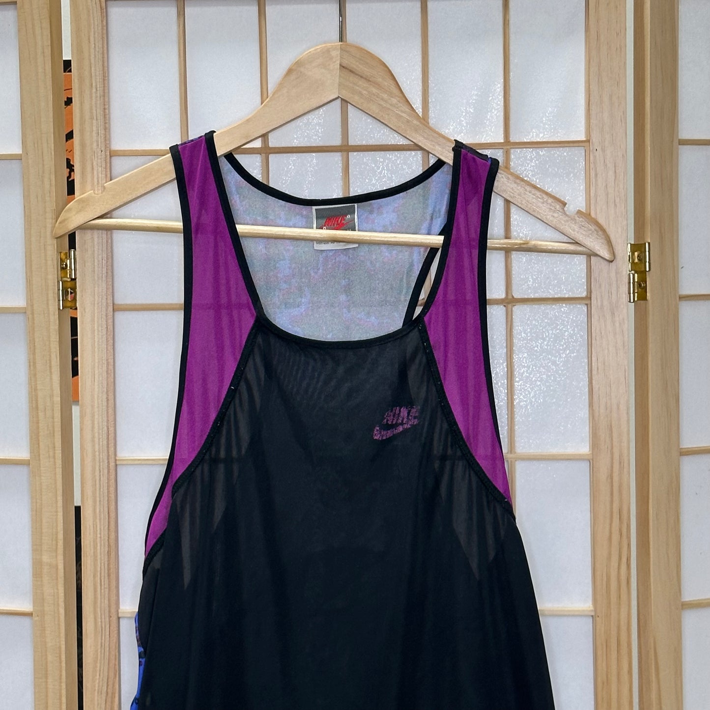 Nike Vintage Swim Tank Black (M)