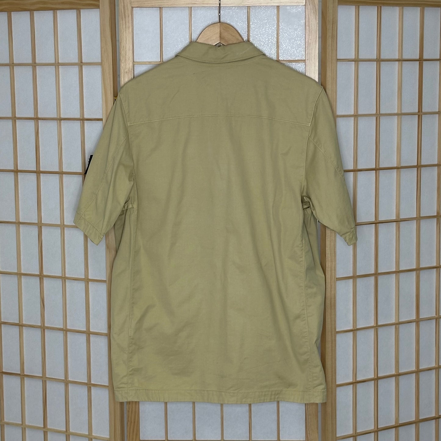 Stone Island Light Khaki Short Overshirt (M)