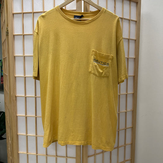 Nautica Yellow Sailing Tee (L)