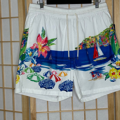 Ralph Lauren Sail Yacht Island Swim Trunks New (L)