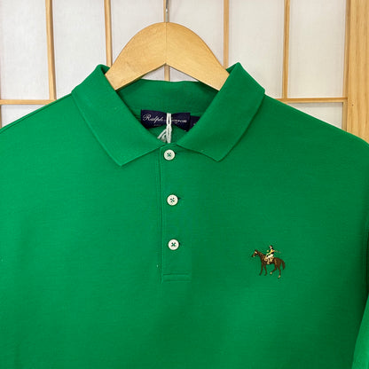 Purple Label Ralph Lauren Green Polo (L)