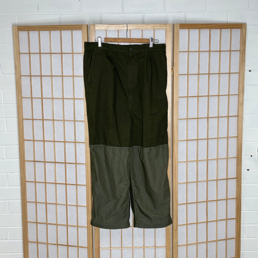 CDG Homme Green Fatigue Pants (L)