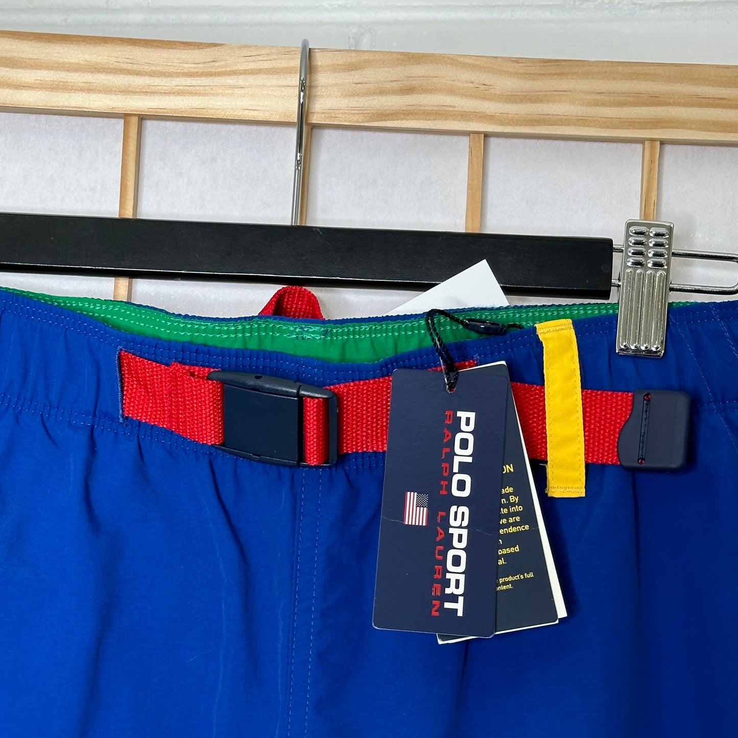 Ralph Lauren Polo Sport Blue Swim Trunks New (S)