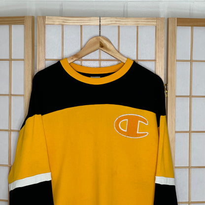 Champion x XLarge Yellow Crewneck (XL)