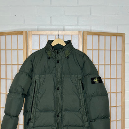 Stone Island Garment Dyed Crinkle Reps NY Down 'Khaki' (XL)