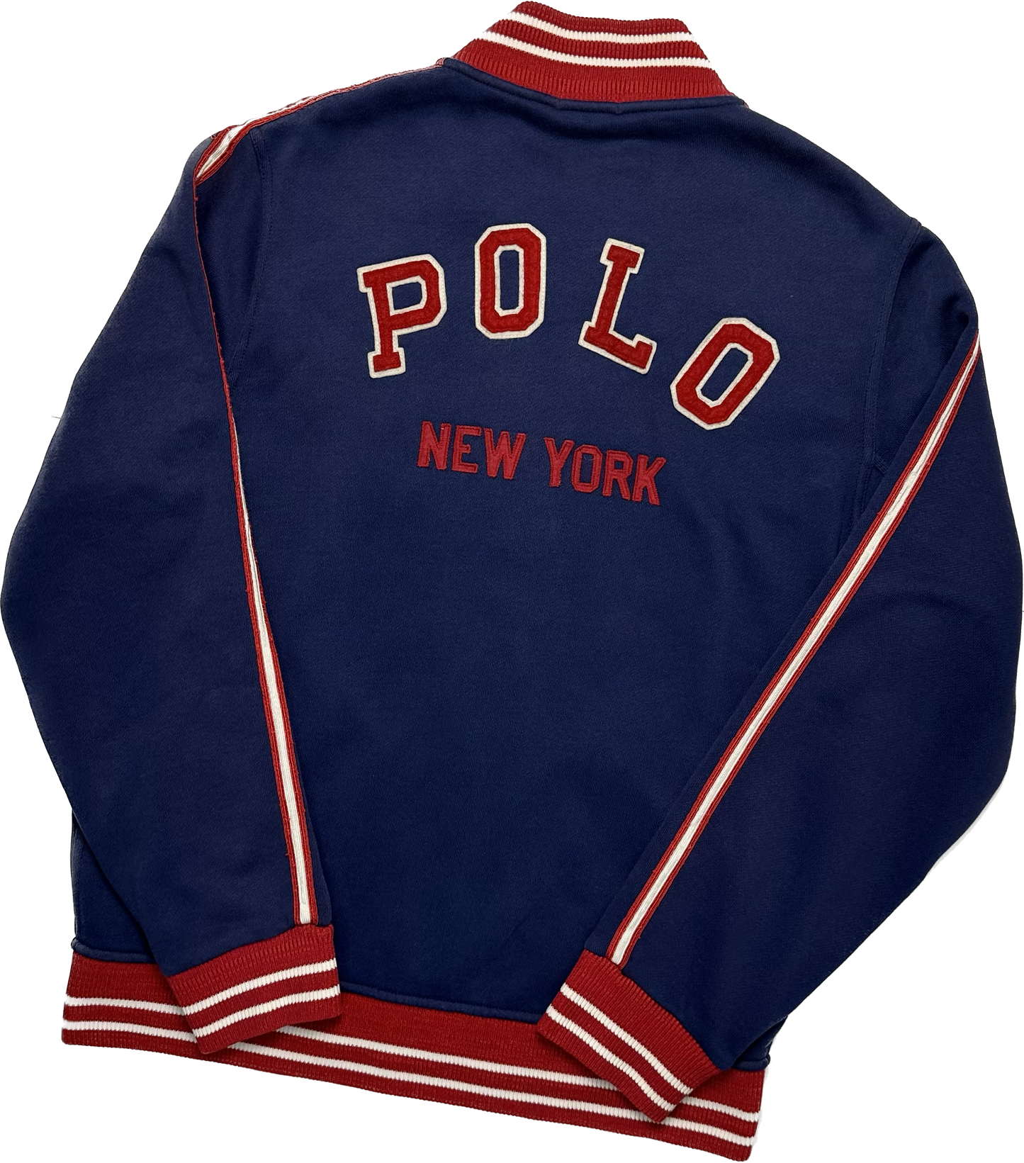 Polo Ralph Lauren New York Varsity Jacket Navy (Large)