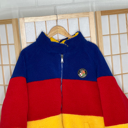 Polo Ralph Lauren Cookie Crest Reversible Fleece Puffer Jacket (XXL)