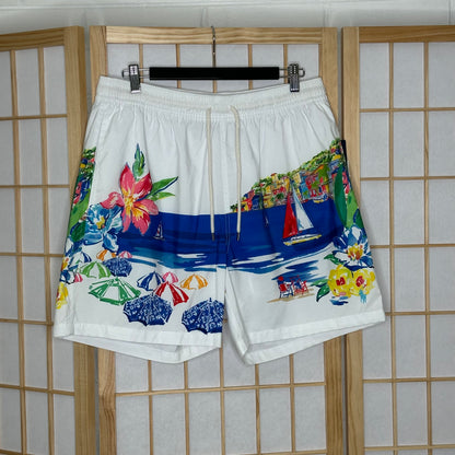 Ralph Lauren Sail Yacht Island Swim Trunks New (L)