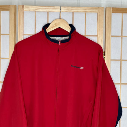 Vintage Reebok Classic Red/Blue Track Jacket (M)