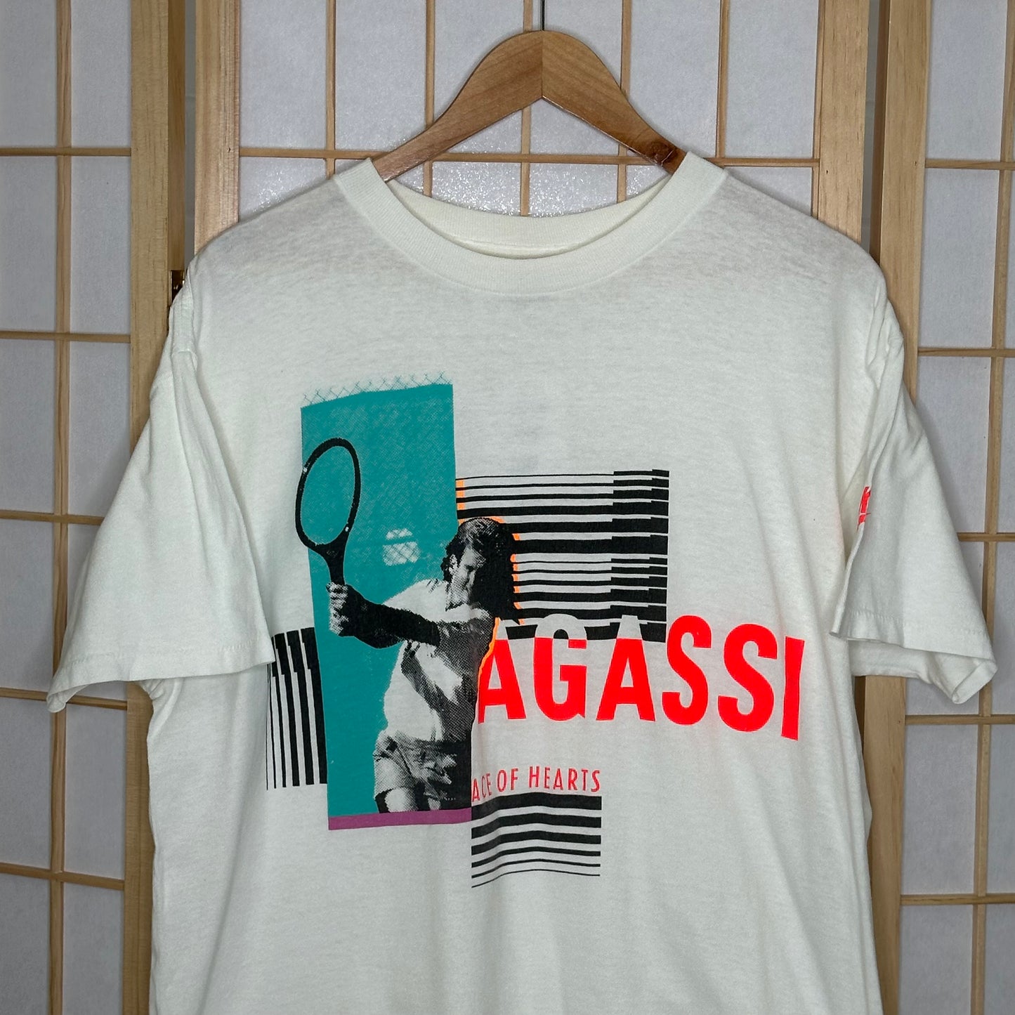 Nike 90's Agassi "Ace Of Hearts" Tee (L)