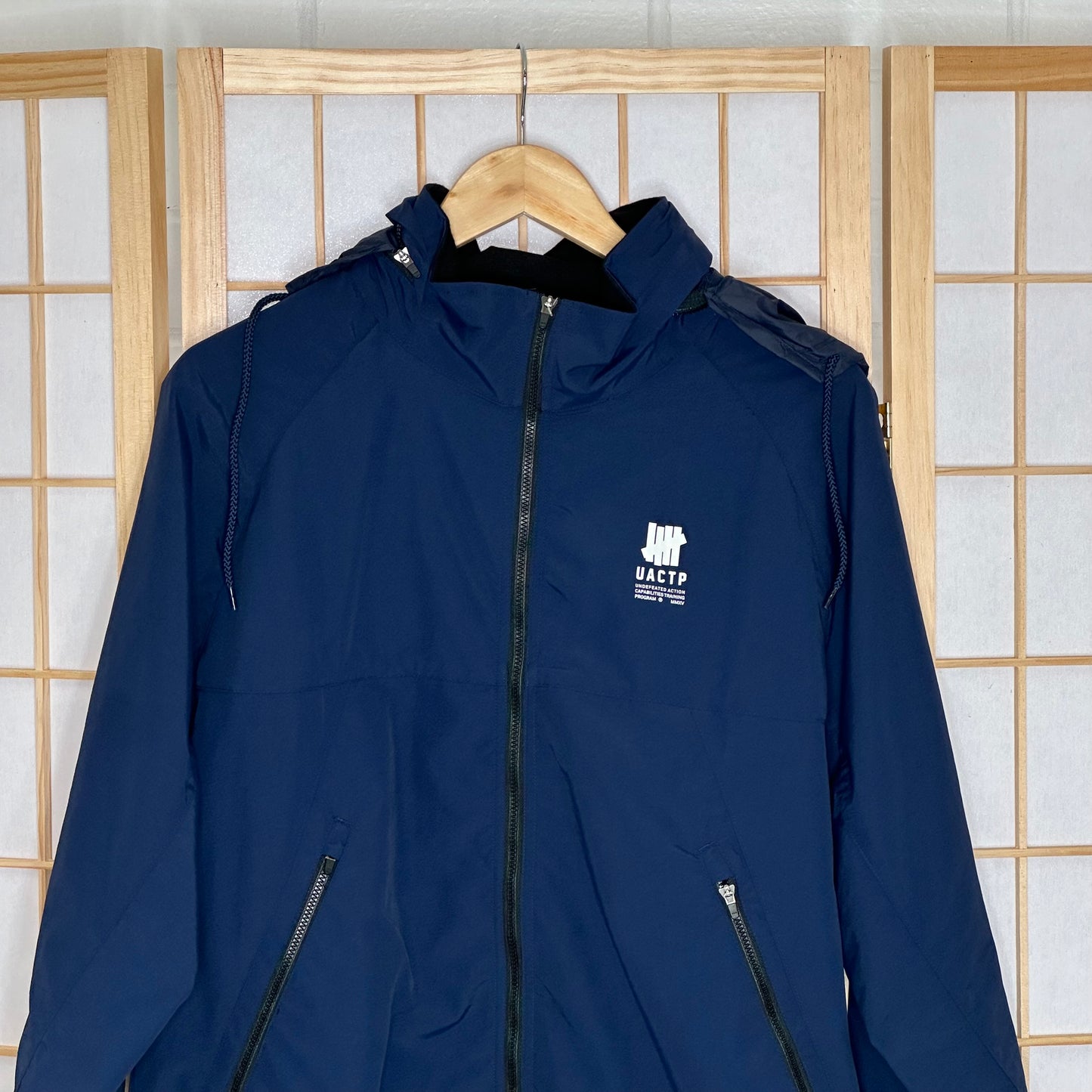 Undefeated Navy Track Jacket (L)