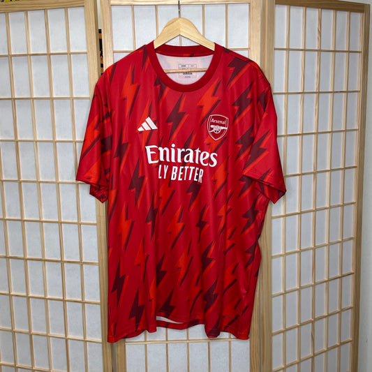 Adidas Arsenal Pre Match Football Jersey (XXL)