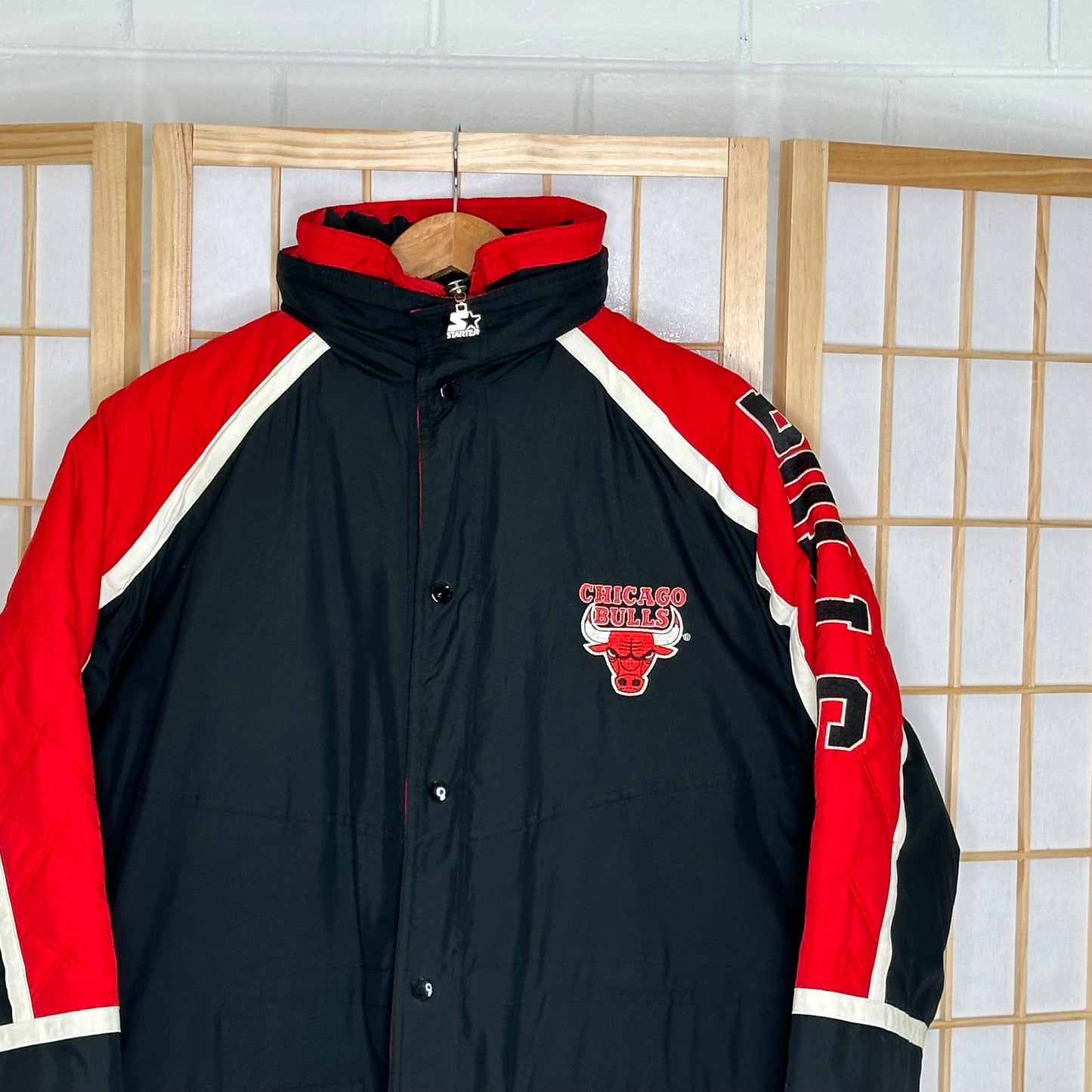 Vintage Chicago Bulls Starter Oversized Jacket (M)